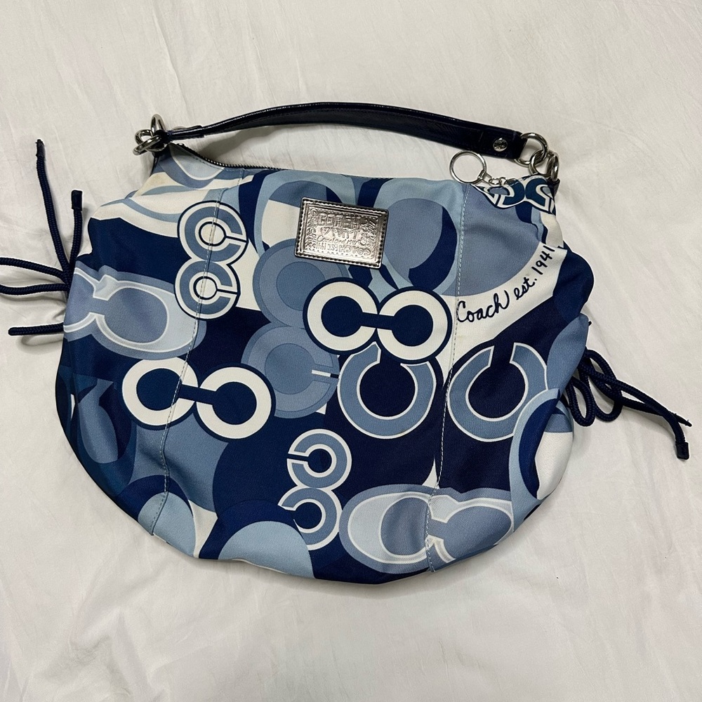 Coach Poppy Glam Pop C Denim